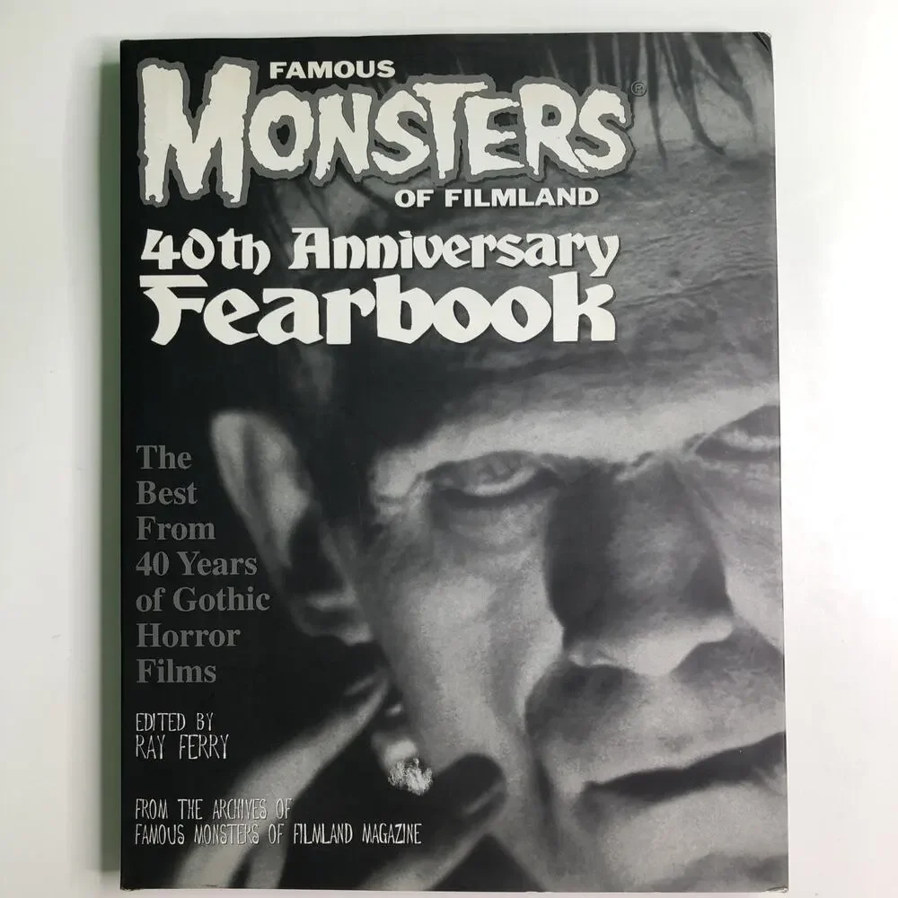 Signed By Author Famous Monsters of Filmland 40th Anniversary Fearbook 1998 1st